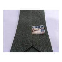 Glenspun Pure New Wool Tie Green