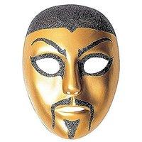 glitter chinaman pvc masks halloween party masks eyemasks disguises fo ...