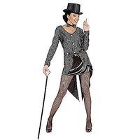 Glitter Tailcoat Womens Costume Large For Hardy Hollywood Film Fancy Dress