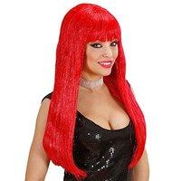 Glitzy Glamour With Tinsel - Red Wig For Hair Accessory Fancy Dress