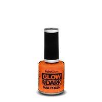 Glow In The Dark Nail Polish, Orange, 10ml