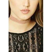 Glittered Woven Choker