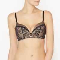 Glamour Lace Non-Underwired Push-Up Bra