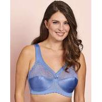 Glamorise Classic Cobalt Blue Bra