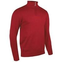 glenmuir mens devon zip neck sweater