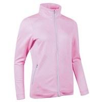 glenmuir ladies addison fleece zip top