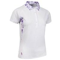 glenmuir ladies geena printed performance polo shirt