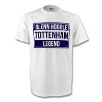 glenn hoddle tottenham legend tee white kids