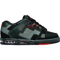 globe sabre shoes black red charcoal