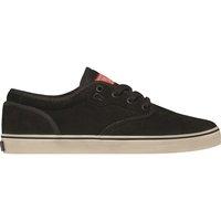 globe motley shoes black black red