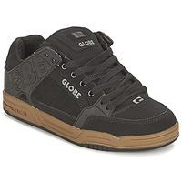 globe tilt mens skate shoes trainers in black