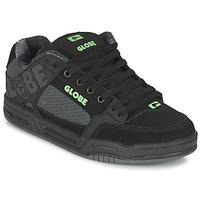 globe tilt mens skate shoes trainers in black