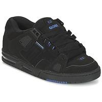 globe sabre mens skate shoes trainers in black