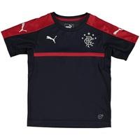 Glasgow Rangers Training Jersey - Navy - Red, Navy