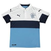 Glasgow Rangers Third Shirt 2016-17- Kids, Blue/White