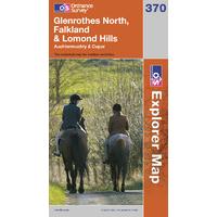 glenrothes north falkland lomond hills os explorer active map sheet nu ...