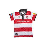 gloucester 201617 home ladies ss replica rugby shirt