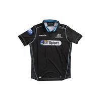 Glasgow Warriors 2016/17 Kids Home S/S Replica Rugby Shirt