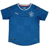 glasgow rangers home shirt 2016 17 kids blue