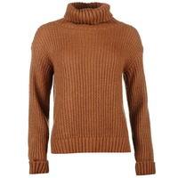 Glamorous Knitted Polo Neck