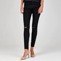 Glamorous Rip Knee Skinny Jeans Ladies