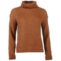 Glamorous Knitted Polo Neck