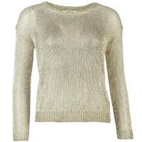 Glamorous Metallic Knitted Jumper