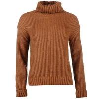 glamorous knitted polo neck