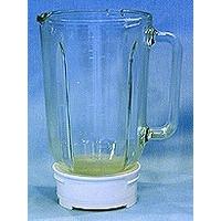 glass goblet black trim