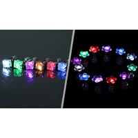 Glowing LED Zirconia Earrings - 3 Colours