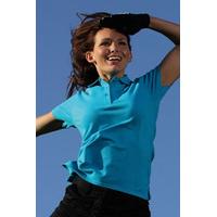 Glenmuir Sophie Stretch Pique Ladies Polo - Cobalt - XS