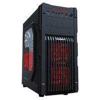 GM-One Knight Red LED fans USB3 Mid Tower Case