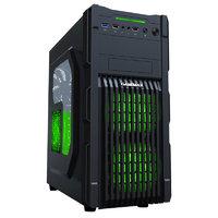 GM-One Knight Green LED Mid Tower Case