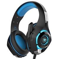 GM-1 3.5mm Game Gaming Headphone Headset Earphone Headband with Microphone LED Light for PS4/XBOX ONE/PC/IPhone