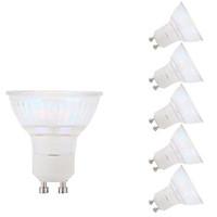 GMY GU10 LED Spotlight Glass Flip-chip 1 COB 250lm 3W 3000K Warm White AC100-240V CE/RoHS 6 pcs