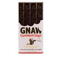 Gnaw Crystallised Ginger Bar 100g