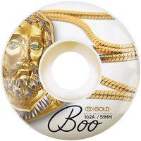 Gold Wheels Boo White Gold 51mm 102A Wheels