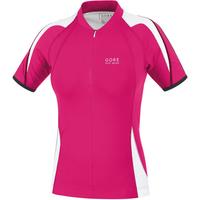 Gore Power 2.0 SS Womens Jersey Fuscia/White