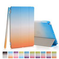 good quality pu leather rainbow gradient holster for ipad mini 4