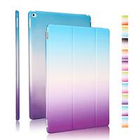 good quality pu leather rainbow gradient holster for ipad air 2