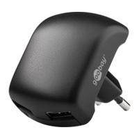 Goobay Dual USB-Charger 2, 1A black