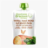 Goodness Gracious Chicken & Spinach Puree 140g