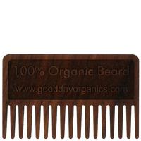 good day organics gdo mens organic grooming handmade timber beard comb