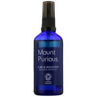 good day organics mount purious unscented bath and massage oil 100ml