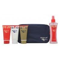 Gola Gift Set 75ml Body Wash + 75ml Hair Gel + 75ml Moisturising Balm + 150ml Moisturising Body Spray + Wash Bag