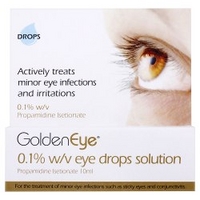 Golden Eye 0.1% w/v Eye Drops Solution 10ml