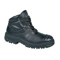 Goliath size 8 safety ankle boot WITH DUAL DENSITY RUBBER SOLE, A STEEL TOE CAP AND