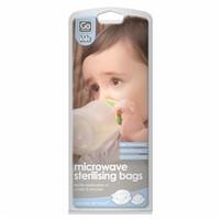 Go Travel Kids Microwave Sterilising Bags 10 bags