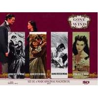 Gone With The Wind Magnetic Bookmarks Set B