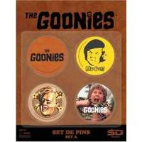 Goonies Badges Pack of 4 Set A
